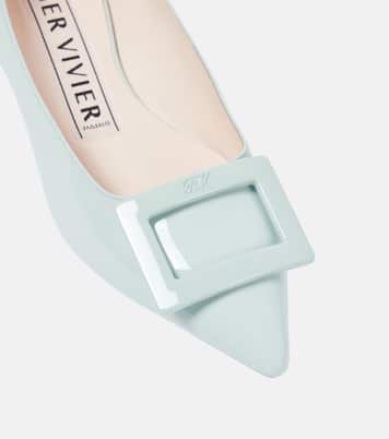 Gommettine patent leather ballet flats | Roger Vivier
