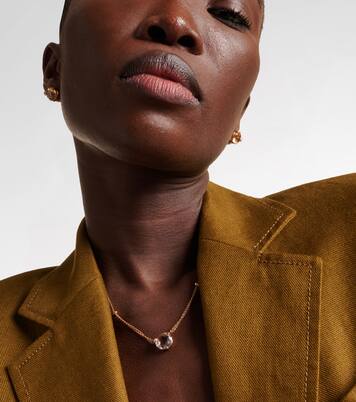 18kt rose gold necklace with morganite and diamonds  | Bucherer Fine Jewellery