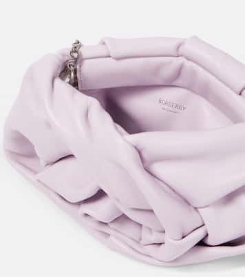 Clutch Rose aus Leder | Burberry