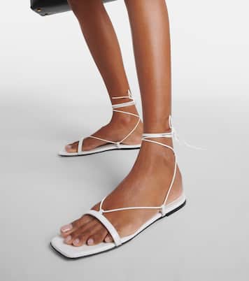 Sandalen aus Leder | Toteme