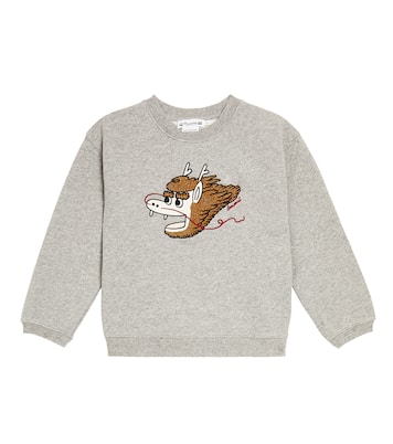 Tonino embroidered cotton jersey sweatshirt | Bonpoint
