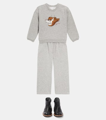 Tonino embroidered cotton jersey sweatshirt | Bonpoint