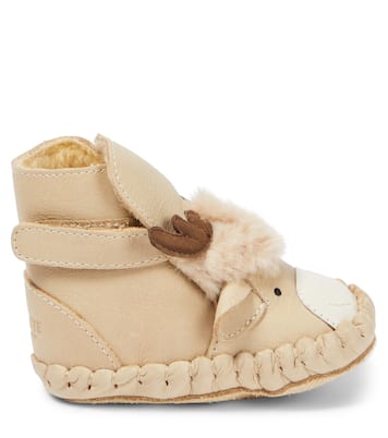 Baby Kapi Reindeer leather booties | Donsje