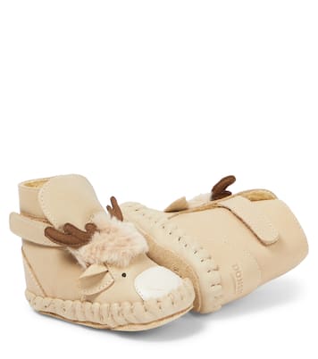 Baby Kapi Reindeer leather booties | Donsje