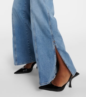 High-Rise Wide-Leg Jeans Le Slim Palazzo | Frame