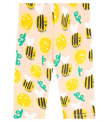 Baby printed cotton jersey leggings | Stella McCartney Kids