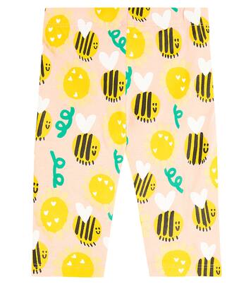 Baby printed cotton jersey leggings | Stella McCartney Kids
