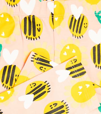 Baby printed cotton jersey leggings | Stella McCartney Kids