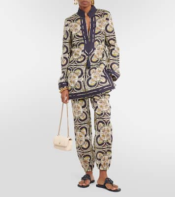 Bedruckte Hose aus Baumwolle | Tory Burch