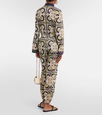 Bedruckte Hose aus Baumwolle | Tory Burch