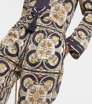 Bedruckte Hose aus Baumwolle | Tory Burch