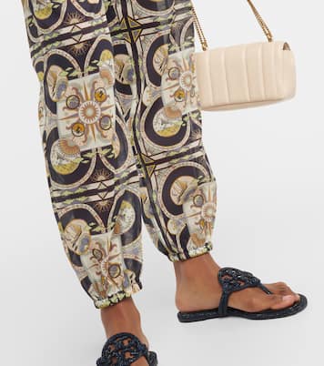 Bedruckte Hose aus Baumwolle | Tory Burch