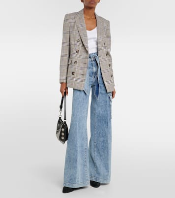 High-Rise Cargo-Jeans Belisa | Veronica Beard