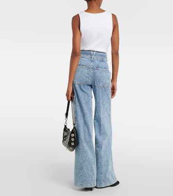 High-Rise Cargo-Jeans Belisa | Veronica Beard