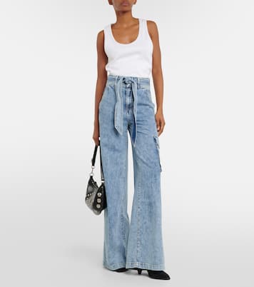 High-Rise Cargo-Jeans Belisa | Veronica Beard