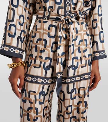 Weite Hose Brina aus Seiden-Twill | 'S Max Mara