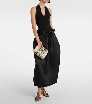 Arden 75 leather sandals | Khaite