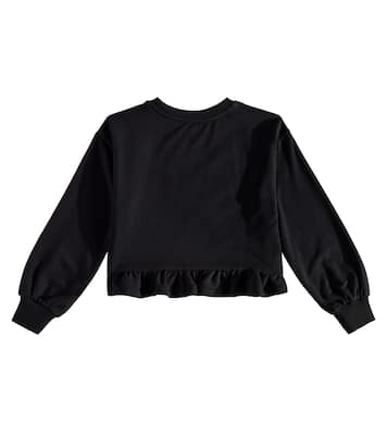 Teddy Bear cotton-blend sweatshirt | Moschino Kids