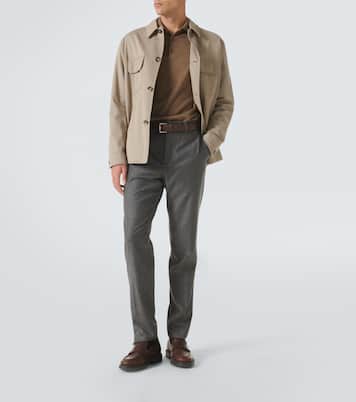 Virgin wool polo sweater | Loro Piana