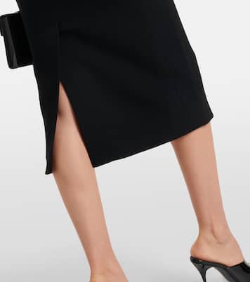 Midirock aus Wolle | Alessandra Rich