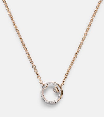 Halskette Pomellato Together aus 18kt Roségold mit Diamanten | Pomellato