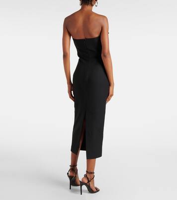 Robe bustier en crêpe | Roland Mouret
