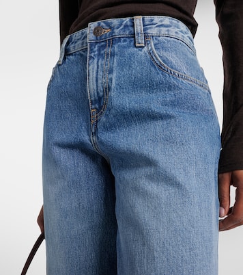 Eglitta low-rise wide-leg jeans | The Row