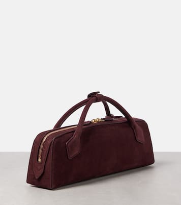 Le Teckel suede clutch  | Alaïa