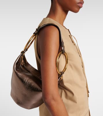 Schultertasche Bracelet Small aus Leder | Chloé