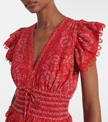 Robe longue en coton à fleurs | Farm Rio