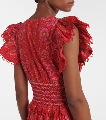 Robe longue en coton à fleurs | Farm Rio