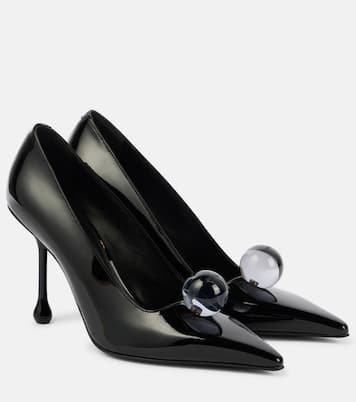 Verzierte Pumps Orb 95 aus Lackleder | Jimmy Choo