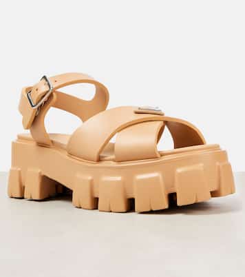 Monolith platform sandals | Prada