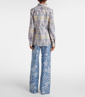 Bedrucktes Hemd aus einem Baumwollgemisch | Etro