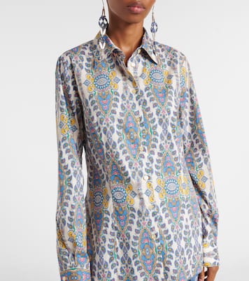 Bedrucktes Hemd aus einem Baumwollgemisch | Etro