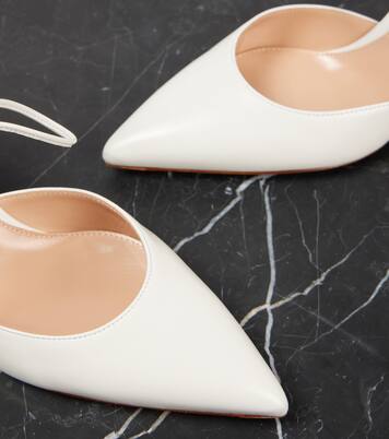 Bridal Pumps Montecarlo D'Orsay 70 aus Leder | Gianvito Rossi