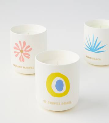 Miami Beach ceramic scented candle | Assouline