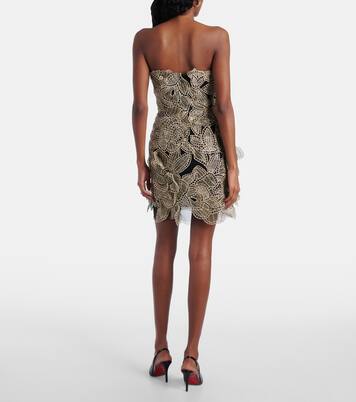 Minikleid aus Tüll | Oscar de la Renta