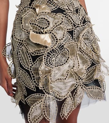 Minikleid aus Tüll | Oscar de la Renta