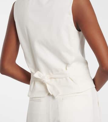 Weste aus Baumwolle | Max Mara