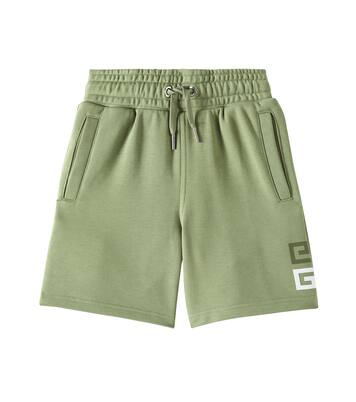 4G cotton-blend shorts | Givenchy Kids