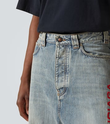 Jean ample brodé à logo | Balenciaga