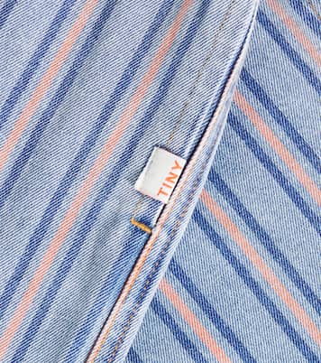 Stripes tapered jeans | Tinycottons