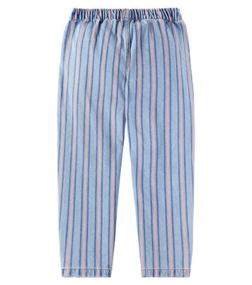 Stripes tapered jeans | Tinycottons