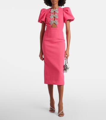 Robe midi Posey à ornement | Rebecca Vallance