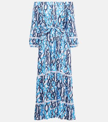 Robe midi Eclipse imprimée | Melissa Odabash