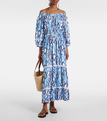 Robe midi Eclipse imprimée | Melissa Odabash