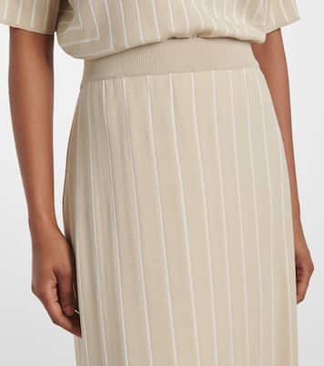 Maxirock aus Baumwolle und Seide | Joseph