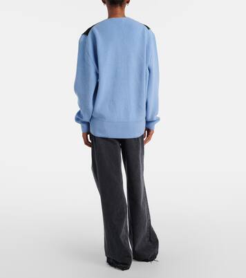 Pull en laine vierge à dentelle | Stella McCartney