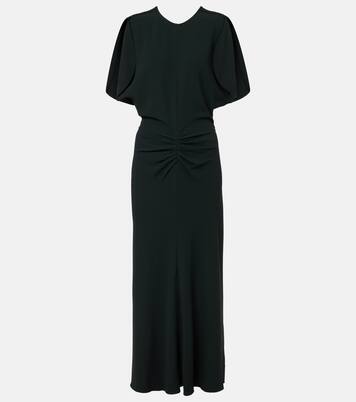 Gathered midi dress | Victoria Beckham